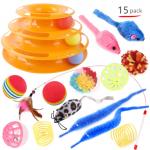 Best Cat Toys For Active Cats Cat Play Kittens Tunnel And Toy (13 PCS) for sale
