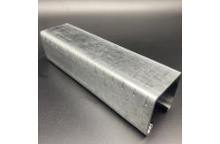 China Galvanized Steel Serrated Edge Unistrut Channel with Cutting Marks supplier