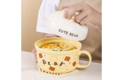 China Temperature Resistant Ceramic Bowl With High Durability And Custom Capacity supplier