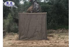 China SX 4 Gabion Baskets Explosion Proof Wall For Galvanized Army Training supplier