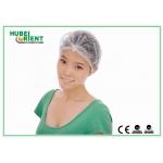 Single Elastic Disposable Surgical Caps / Disposable Head Cap For Hospital , Size Customized for sale