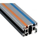 Silvery Anodized Industrial Aluminium Profile for Automation Equipment for sale