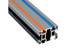 China Silvery Anodized Industrial Aluminium Profile for Automation Equipment supplier