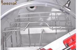 China 2 Frames Stainless Steel Transparent Manual Honey Extractor Beekeeping Equipment supplier