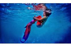 China Spandex And Polyester Adults Mermaid Tail For Swimming With Monofin supplier