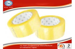 China Bopp Packing Clear Adhesive Tape Roll / Bopp Packing Tape Logo Printed supplier
