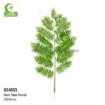 Wiind Resistance 160cm Artificial Tree Branches , Plastic Fern Leaves Realistic for sale