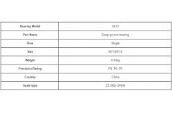 China Industrial GCR15 Deep Groove Ball Bearings 6013 Withstand Bidirectional Axial Load supplier