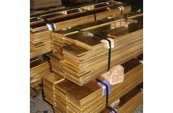 China H65 Brass Copper Plate Sheets GB Custmoized Size 0.6mm Thickness supplier