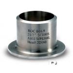 Flange lap joint in welding , steel lap joint flange for pipes and tube for sale