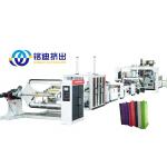 MINGDI Furniture Veneer Production Line / PET Sheet Extrusion Line Automatic Control for sale