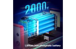 China Portable Solar Generator 2000W 48V Lithium Camping Battery Pack supplier