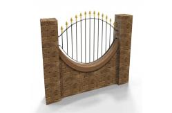 China Handcrafted Custom Wrought Iron Balustrades Very Convenient To Clean For Home supplier