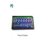 FSTN Transmissive Graphic LCD Display 7 Segment CTP Backlight PCAP for sale