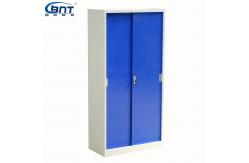 China Office 2 Sliding Door Document Storage Vertical Filing Cabinets supplier