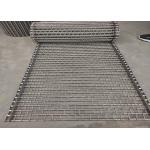 High Temperature Resistant Snack Frying Stainless Steel Chain Mesh Conveyor Belt for sale