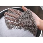 Ss316 Welded Chain Mail Scrubber Kitchen Tools Cleaner for sale