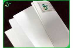 China Eco 120UM 200UM White Matte Finish Synthetic Limestone Paper Sheet supplier