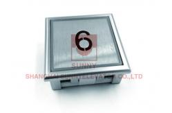 China Cop Lop Elevator Push Button Switch Frontal Mounting Elevator Lift Parts supplier