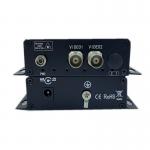 HD 1080P Video Digital Optical Converter 2 Port AHD CVI TVI FC Fiber 20km Single Mode for sale