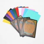 Colored Matte Card Sleeve 16 Colors Consistently Cutting Mtg TCG CCG Yugioh PP Material Photo Card for sale