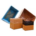 Recyclable  Food Grade Protective Packaging Side Gussted Poly Box Liners for sale