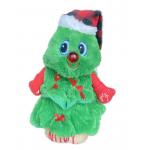 Christmas Santa Tree Plush Toy With Lights for sale