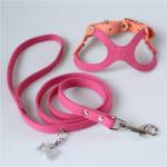 Hallupets Soft Mesh Padded Collar Leash Harness Set Dog Chest And Back Traction for sale