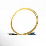 Yellow Optical Fiber Patch Cord 2.00mm SC / UPC - FC / UPC 2.0 Meter 2.00mm Fiber Optic Pigtail for sale