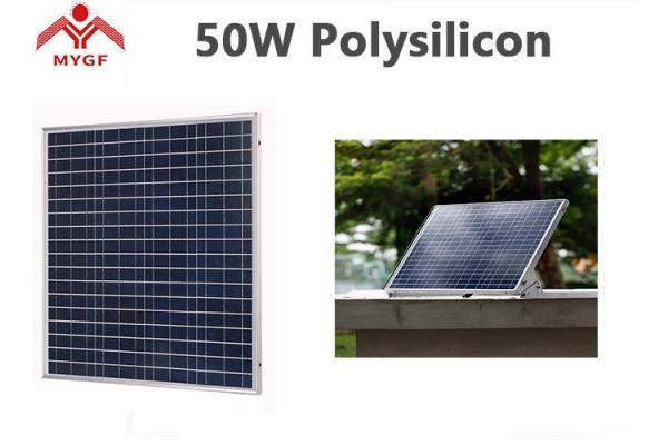 Poly Crystalline Silicon Solar Cells , Polycrystalline Solar Module Alu Minum Alloy Anodized