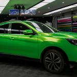 Aiks Apple Green Recoverable Car Body Wrap Sticker Exterior Accessories for sale