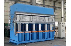 China Pre Cured Tread Hydraulic Vulcanizing Press Sidewall Rubber Belt Vulcanizing Machine supplier