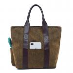 Canvas Garden Tool Carrier Tote With Custom Silk Printing / Embroidery Logo