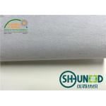 Hard Paper Iron On Backing Fabric With 100% Recycle Cotton Composition for sale