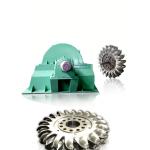 Head Pelton Turbine For Hydro Power Plant Capacity 5-50t Rated Frequency 50/60Hz Brushless Or Thyristor Excitation Mode for sale