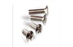 China Custom Socket Stainless Steel Flat Head Screws Different Thread Pitch supplier