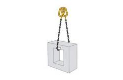 China EN818-2  Customized Endless Chain Sling Supplier ISO1835 Alloy Steel Chain Slings supplier
