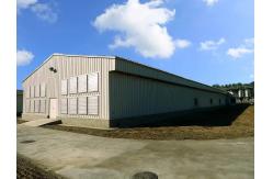 China Industrial Steel Structure Warehouse Construction , Prefab Metal Warehouse Building supplier