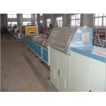 Customized Wood Plastic Profile Extrusion Line Windows Profile Making for sale