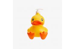 China B.Duck PVC Plastic Toys , Cartoon Yellow Duck Soap Dispenser OEM ODM supplier