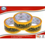 Custom English Logo Printed Colored Adhesive Tape For Sealing and Packing for sale