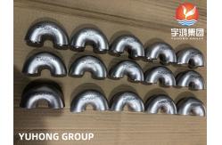 China ASTM B366 Hastelloy C22 180 Degree Elbow Buttweld Fittings for Power Generation supplier