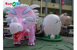 China 4m Inflatable Giant Dinosaur For Festive Decoration Wind Resistance supplier