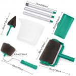 PP Handle Paint Runner Pro Roller Flocked Edger For Home Office Wall