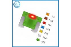 China 85C Low Profile 32VDC Car Blade Fuses Zinc Alloy 20 Amp Auto Fuse supplier