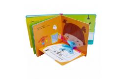 China A3 A4 A5 Children Board Book Printing Hardcover Print Cardboard Book supplier