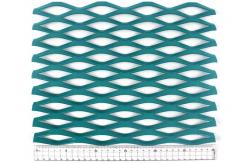 China Powder Coated Aluminium Expanded Metal Mesh 1*2m For Building Cladding Facade supplier