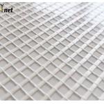 140g Self Adhesive Fiberglass Mesh 5*5mm C Glass Fiber Glass Mesh White