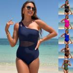 China Solid One Piece Swimsuit For High Satisfaction Summer One Piece Bathing Suits For Womens One Piece Swimwear Sexy Black manufacturer