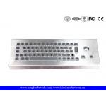 20mA IP68 Industrial Keyboard With Trackball Vandal Proof
